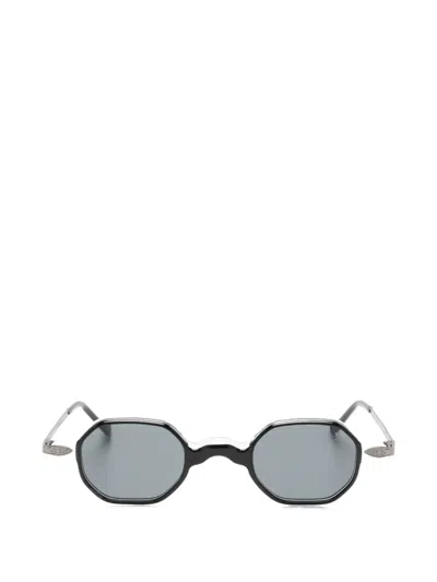 Eyepetizer Geometric-frame Sunglasses In Silver