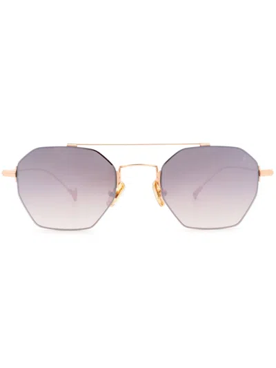 Eyepetizer Geometric-frame Sunglasses In Pink