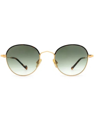Eyepetizer Gobi Sunglasses In ゴールドトーン