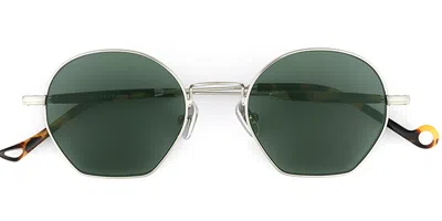 Eyepetizer Guimet C.1-f-40 Men's Sunglasses Silver Size 49