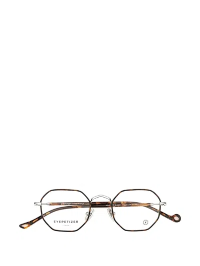 Eyepetizer Haji Tortoiseshell-pattern Glasses In Brown