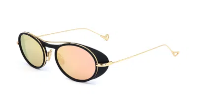 Eyepetizer Helen C.a-4-8c Men's Sunglasses Gold Size 50 In Multi