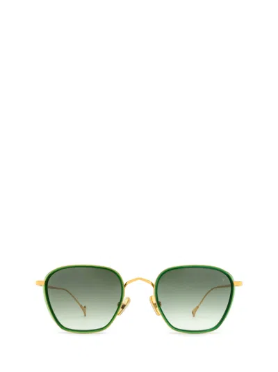 Eyepetizer Honore Transparent Green Sunglasses