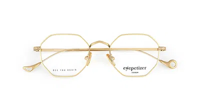 Eyepetizer Hort Men's Glasses, Gold, Size 49
