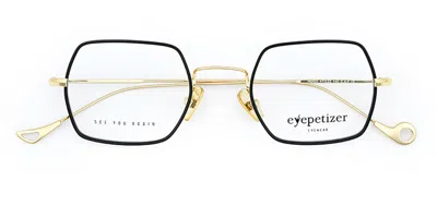 Eyepetizer Hugo Men's Glasses, Gold, Size 47 In Multi