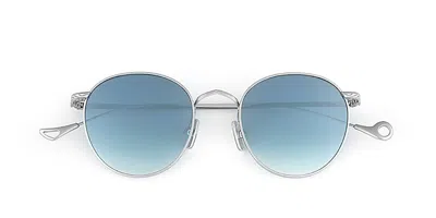 Eyepetizer Jockey C.1-26 Men's Sunglasses Silver Size 49