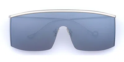 Eyepetizer Karl C.1-7f Men's Sunglasses Silver Size 140