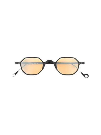 Eyepetizer Lauren - Matte Black Sunglasses In Gold