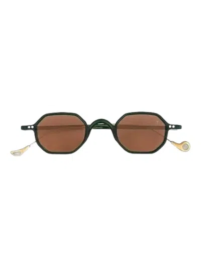 Eyepetizer Lauren Sunglasses In Brown