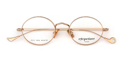 Eyepetizer Llenya Men's Glasses, Gold, Size 48