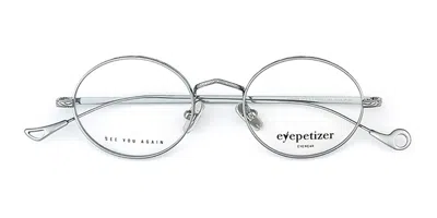 Eyepetizer Llenya Men's Glasses, Silver, Size 48