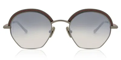 Eyepetizer Lumiere C.3-27f Men's Sunglasses Gunmetal Size 49 In Gray