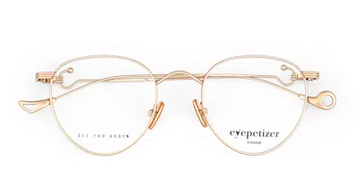 Eyepetizer Lune Men's Glasses, Gold, Size 49