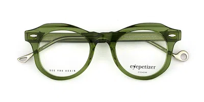 Eyepetizer Magali Men's Glasses, Green, Size 48
