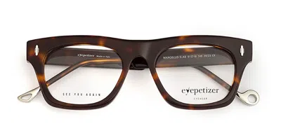 Eyepetizer Marcello Men's Glasses, Tortoiseshell, Size 51 In Brown