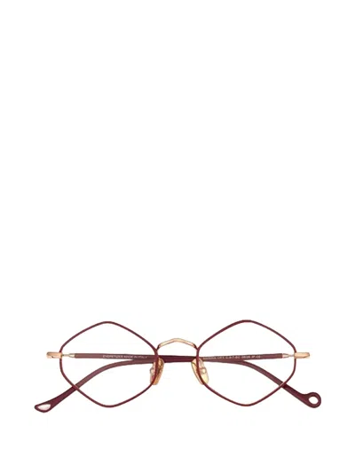 Eyepetizer Marina Geometric-frame Glasses In Red