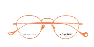 Eyepetizer Mark Men's Glasses, Orange, Size 48