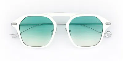 Eyepetizer Martin C.c-1-21 Men's Sunglasses White Size 50 In Multi