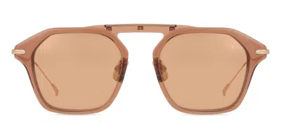 Eyepetizer Martin Men's Glasses, Brown, Size 50