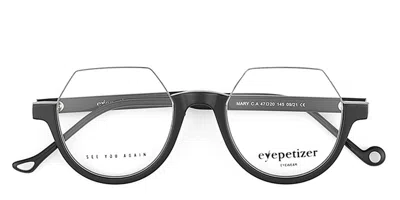 Eyepetizer Mary Men's Glasses, Black, Size 46