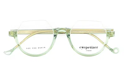 Eyepetizer Mary Men's Glasses, Green, Size 46