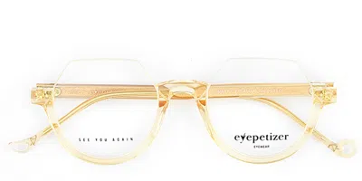 Eyepetizer Mary Men's Glasses, Yellow, Size 46