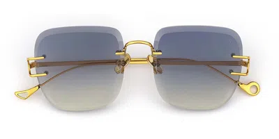 Eyepetizer Montaigne C.4-51 Women's Sunglasses Gold Size 56