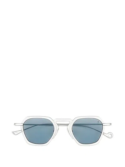 Eyepetizer Mouzinho Geometric-frame Sunglasses In Silver