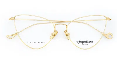 Eyepetizer Natalia Women's Glasses, Gold, Size 54