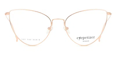 Eyepetizer Natalia C.9-op Women's Glasses Gold Size 54 - Free Lenses - Blue Light Block Available