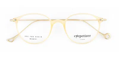 Eyepetizer Nic Men's Glasses, Yellow, Size 47