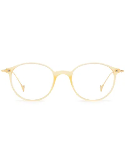 Eyepetizer Nic Optical Transparent Yellow In Gold