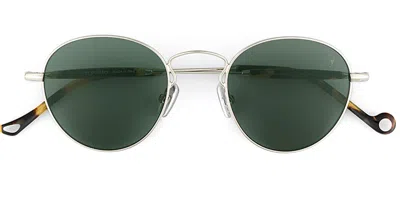 Eyepetizer Orangerie C.1-f-40 Men's Sunglasses Silver Size 48