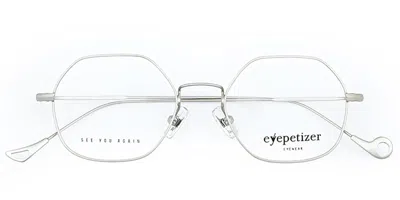 Eyepetizer Paul Men's Glasses, Silver, Size 49
