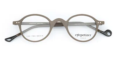 Eyepetizer Plaza Men's Glasses, Brown, Size 43
