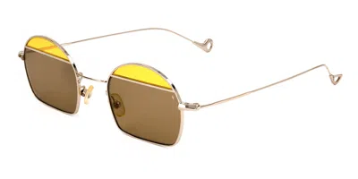 Eyepetizer Ralph C.2-m-8 Men's Sunglasses Gold Size 46