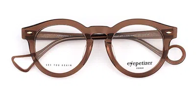 Eyepetizer Rupert Men's Glasses, Brown, Size 49