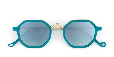 Eyepetizer Seneq C.t-4-26f Men's Sunglasses Blue Size 46