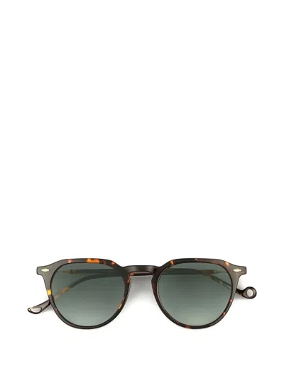 Eyepetizer Seongsu Round-frame Sunglasses In Brown