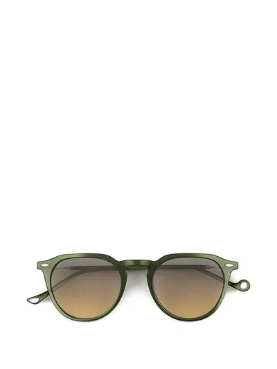 Eyepetizer Seongsu Round-frame Sunglasses In Green