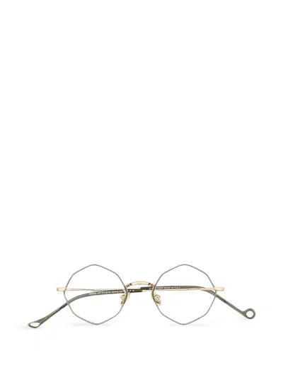 Eyepetizer Sierra Vista Geometric-frame Glasses In Green
