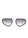 Eyepetizer Silencio Sunglasses In 银色