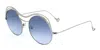 Eyepetizer Sofia C.1-12f Men's Sunglasses Silver Size 56 In Metallic
