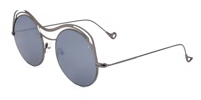 Eyepetizer Sofia C.3-7f Men's Sunglasses Gunmetal Size 56 In Gray