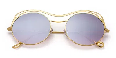 Eyepetizer Sofia C.4-13f Men's Sunglasses Gold Size 45