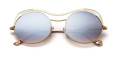 Eyepetizer Sofia C.5-18f Men's Sunglasses Brown Size 45