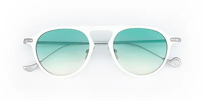Eyepetizer Steven C.c-1-21 Men's Sunglasses White Size 49 In Multi