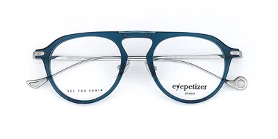 Eyepetizer Steven Men's Glasses, Blue, Size 49