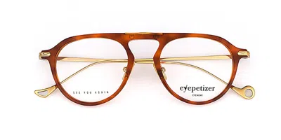 Eyepetizer Steven Men's Glasses, Tortoiseshell, Size 49