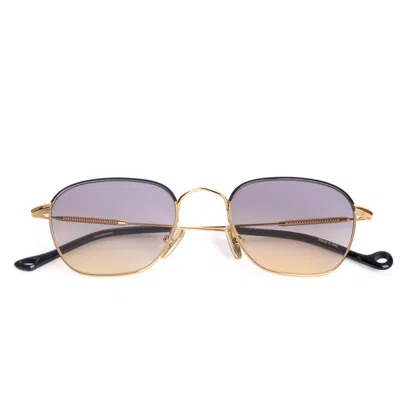 Eyepetizer Sunglasses Atacama C.4 A 19 Gold/gray Gradient Unisex In Purple